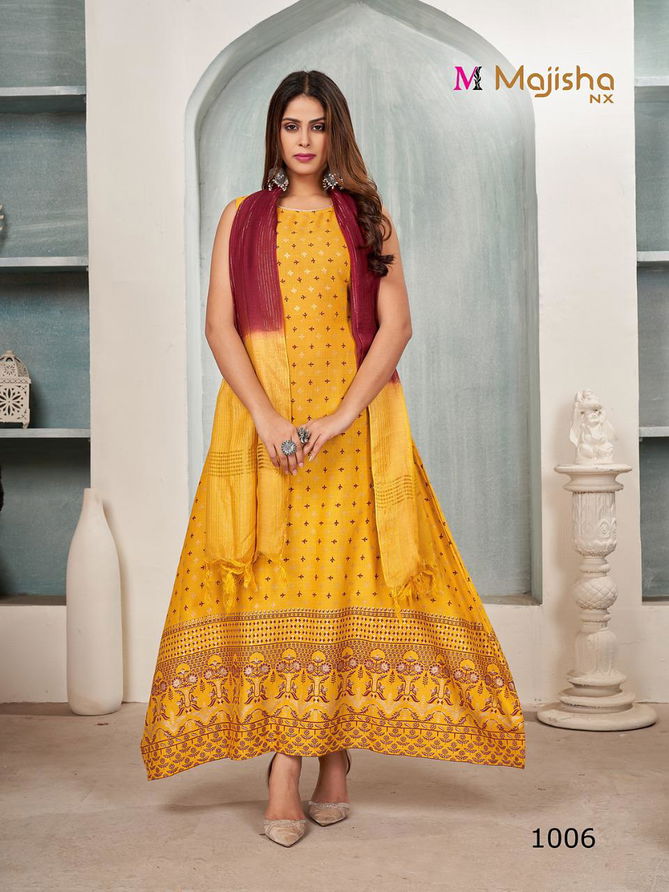 Majisha Nx Maharani 1 Exclusive Wear Wholesale Kurti With Dupatta Collection 